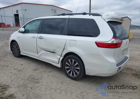 2018 Toyota Sienna Xle Premium 7 Passenger z USA, uszkodzony, nr VIN 5TDDZ3DC9JS188884